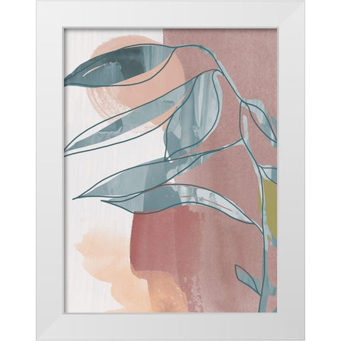 Olivier II  White Modern Wood Framed Art Print by Urban Road