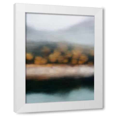 Lake Alta  White Modern Wood Framed Art Print by Urban Road