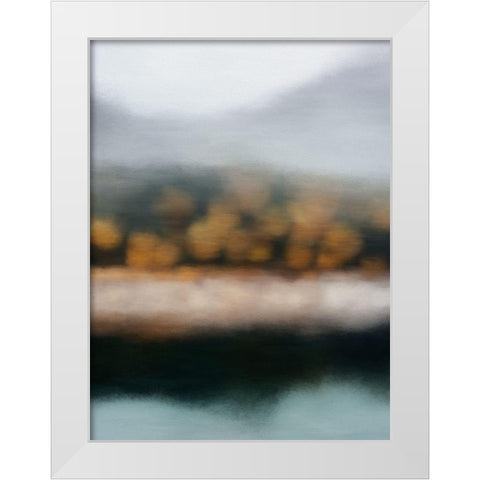 Lake Alta  White Modern Wood Framed Art Print by Urban Road