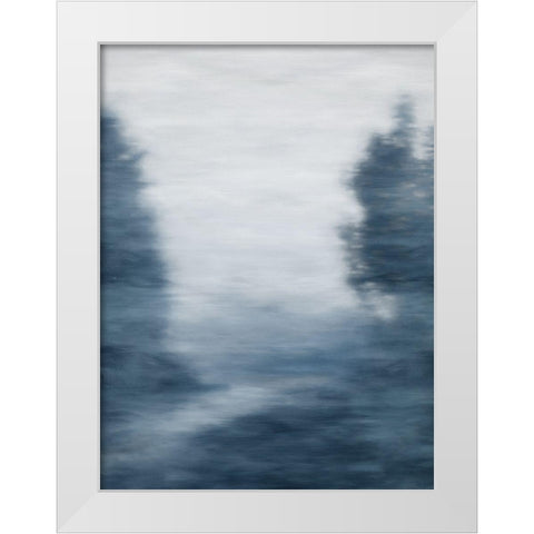 Enchanted Forest White Modern Wood Framed Art Print by Urban Road