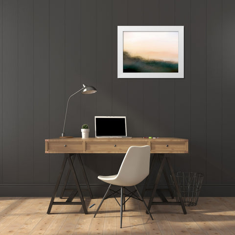 Golden Hour  White Modern Wood Framed Art Print by Urban Road