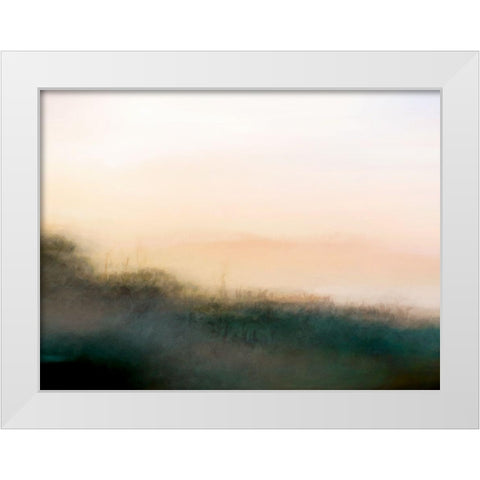 Golden Hour  White Modern Wood Framed Art Print by Urban Road