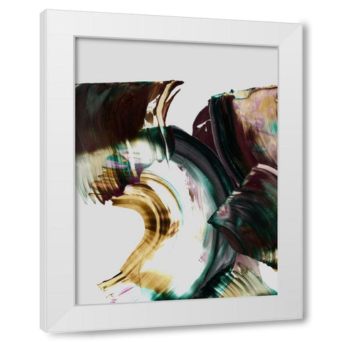 Adina  White Modern Wood Framed Art Print by Urban Road