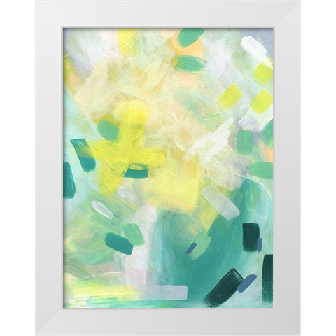 Summer Haze White Modern Wood Framed Art Print by Urban Road