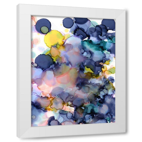 Raindrops 2 White Modern Wood Framed Art Print by Urban Road