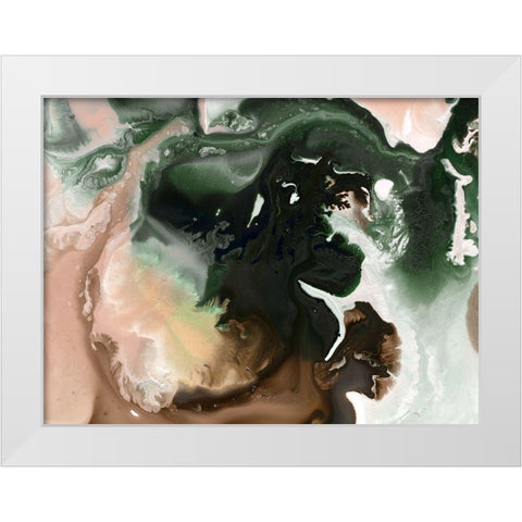 Molten Rock II Art Print White Modern Wood Framed Art Print by Urban Road