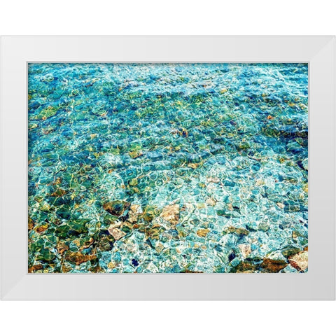 The Shallows Art Print White Modern Wood Framed Art Print by Urban Road