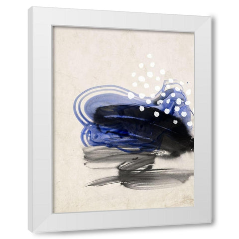 Awash I White Modern Wood Framed Art Print by Urban Road