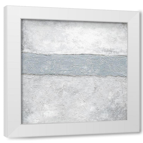 Grey Daze Art Print White Modern Wood Framed Art Print by Urban Road