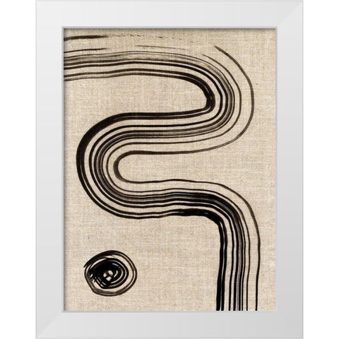 The Way Home II Art Print White Modern Wood Framed Art Print by Urban Road