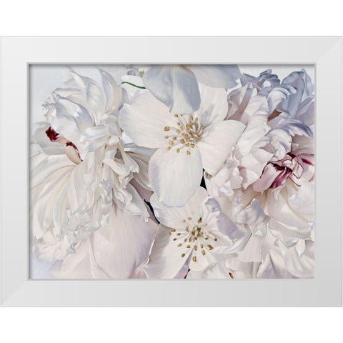 Exquisite  White Modern Wood Framed Art Print by Urban Road