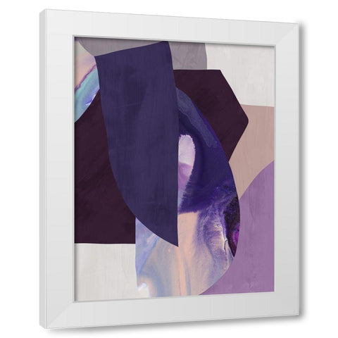 Astro I  White Modern Wood Framed Art Print by Urban Road