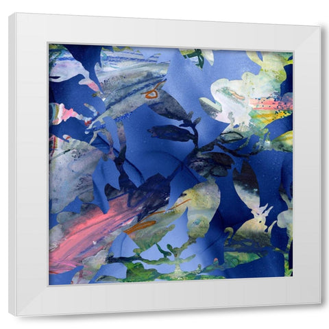 Floralia  White Modern Wood Framed Art Print by Urban Road