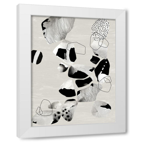 Under Pressure I  White Modern Wood Framed Art Print by Urban Road