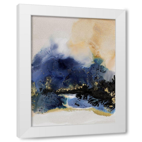 Starlight I White Modern Wood Framed Art Print by Urban Road