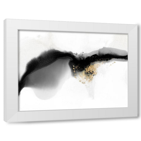 Rorshach II White Modern Wood Framed Art Print by Urban Road