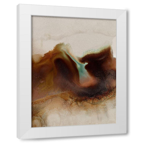 Sedimentary II White Modern Wood Framed Art Print by Urban Road