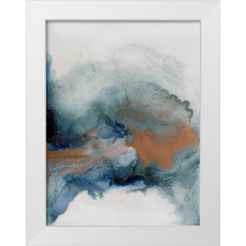 Dust and Sky II White Modern Wood Framed Art Print by Urban Road