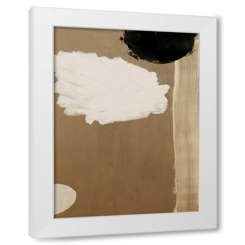 Brick and Mortar III White Modern Wood Framed Art Print by Urban Road