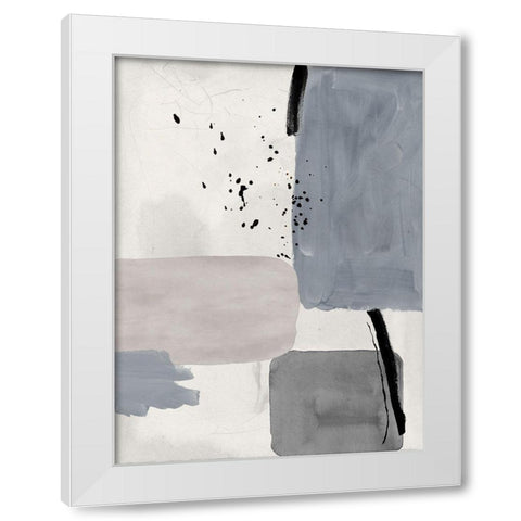 Concrete Decision I White Modern Wood Framed Art Print by Urban Road