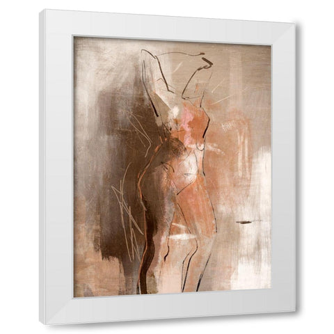 Unique White Modern Wood Framed Art Print by Urban Road