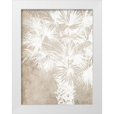 Canary Island II White Modern Wood Framed Art Print by Urban Road