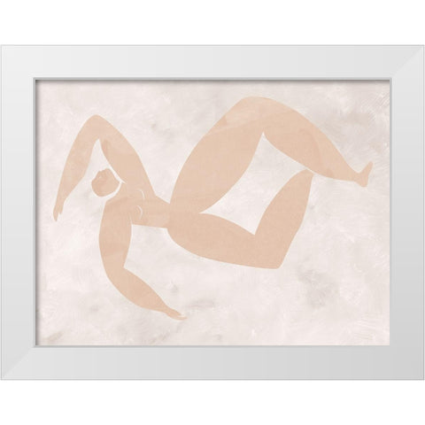 Amelie Cut-Out III White Modern Wood Framed Art Print by Urban Road