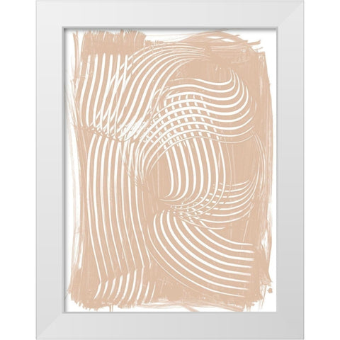 Fauves II White Modern Wood Framed Art Print by Urban Road