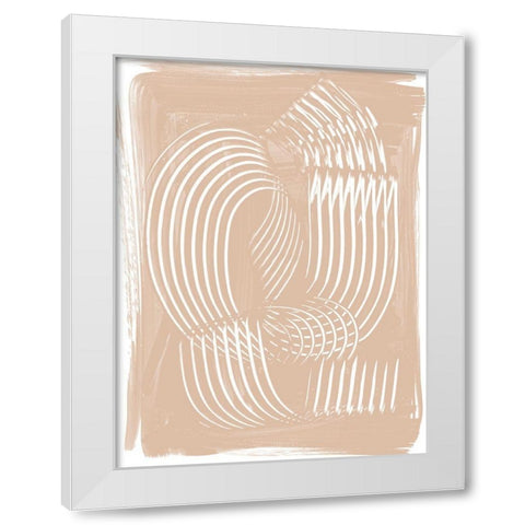 Fauves III White Modern Wood Framed Art Print by Urban Road