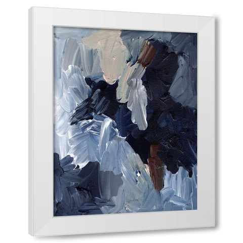 Thunderstorm I White Modern Wood Framed Art Print by Urban Road