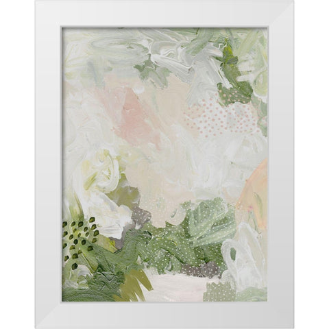 Moss and Ivy II White Modern Wood Framed Art Print by Urban Road