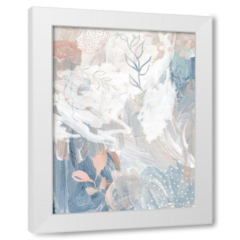 How Eloquent I White Modern Wood Framed Art Print by Urban Road