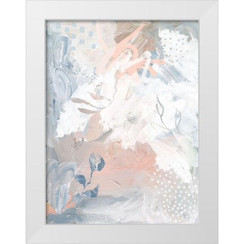 How Eloquent III White Modern Wood Framed Art Print by Urban Road