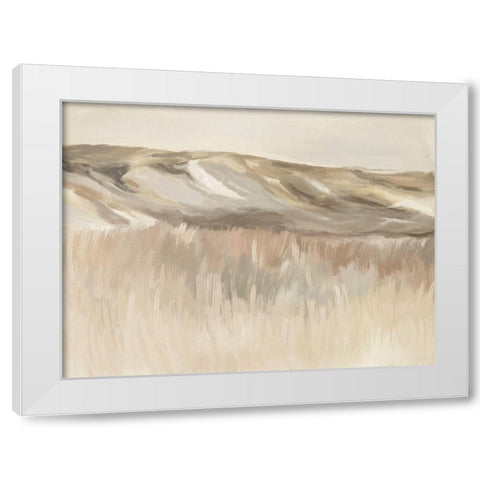 Warm Breeze White Modern Wood Framed Art Print by Urban Road