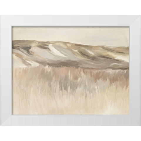 Warm Breeze White Modern Wood Framed Art Print by Urban Road