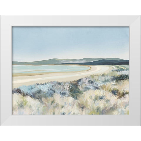 Morning Dip White Modern Wood Framed Art Print by Urban Road