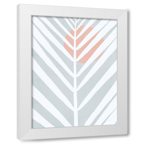 Canopy I White Modern Wood Framed Art Print by Urban Road