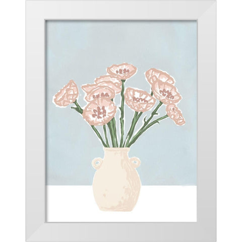 Renewed II White Modern Wood Framed Art Print by Urban Road