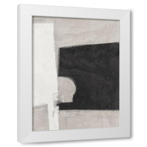 Always a Way Black White Modern Wood Framed Art Print by Urban Road