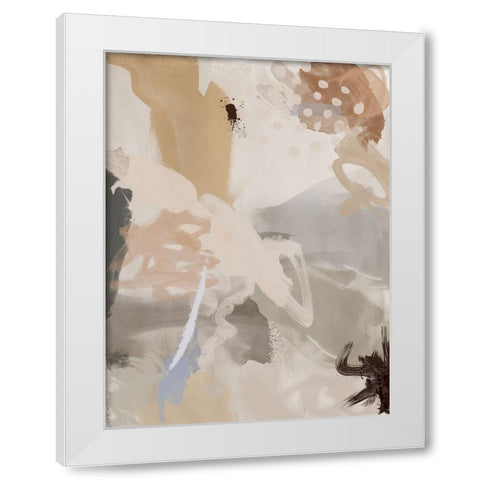 Good-Natured White Modern Wood Framed Art Print by Urban Road