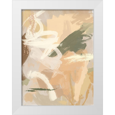 Humble White Modern Wood Framed Art Print by Urban Road