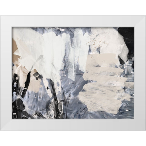 So Far So Good I White Modern Wood Framed Art Print by Urban Road