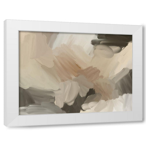 Soft And Fuzzy II White Modern Wood Framed Art Print by Urban Road