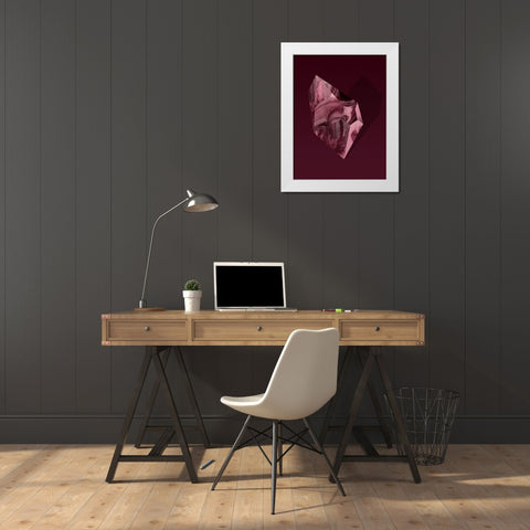 Garnet White Modern Wood Framed Art Print by Urban Road