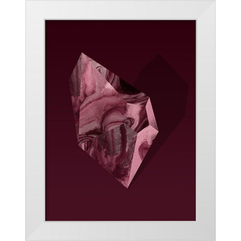 Garnet White Modern Wood Framed Art Print by Urban Road