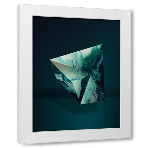 Serpentine White Modern Wood Framed Art Print by Urban Road