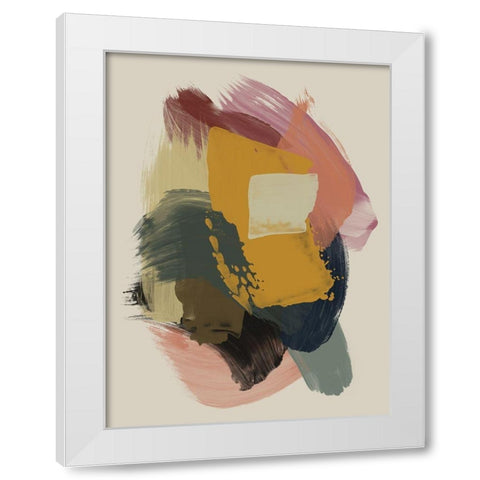 Desert Earth White Modern Wood Framed Art Print by Urban Road