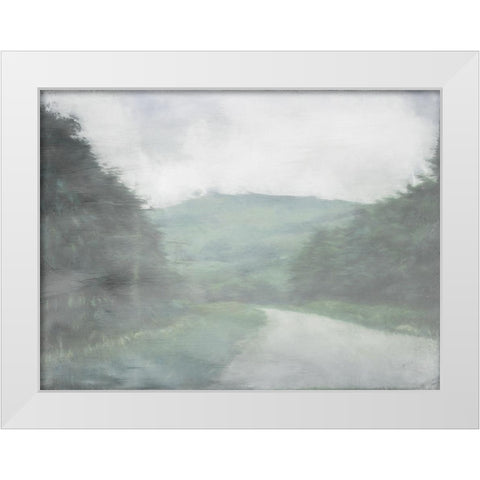 Wanderer White Modern Wood Framed Art Print by Urban Road