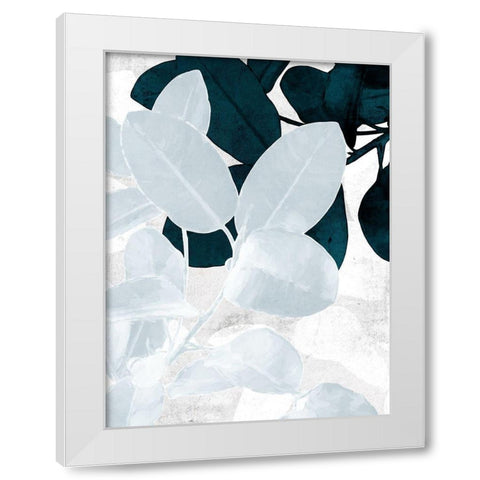 Exhale II White Modern Wood Framed Art Print by Urban Road