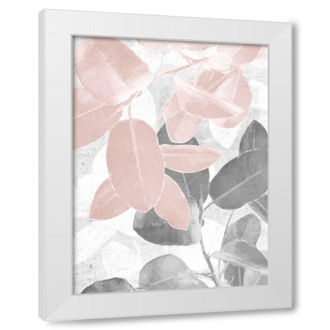 Prim II White Modern Wood Framed Art Print by Urban Road